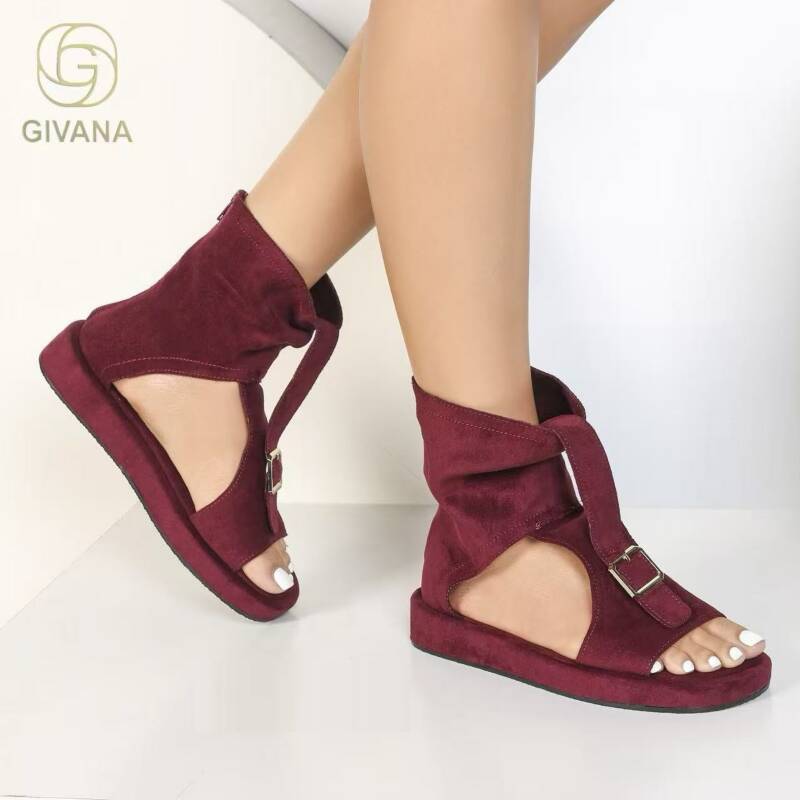 Sandały płaskie damskie Roz 36-41/ 12 par